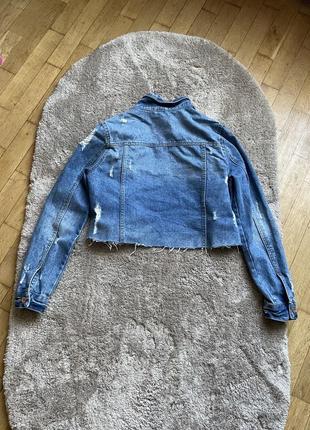 Супер джинсовая куртка denim co2 фото