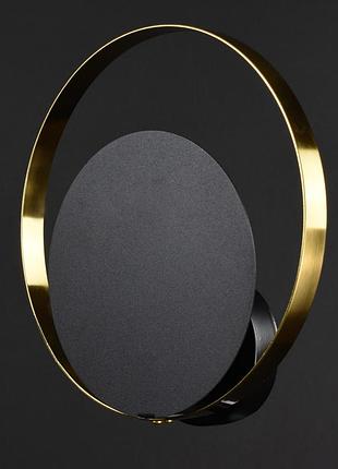 Бра настенное b5-250*250-bk-gd черный 25х25х7 см.