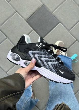 Кроссовки nike air max tw black/white4 фото