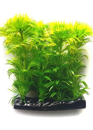 Искусственное растение для аквариума atman h-035e, 10 см