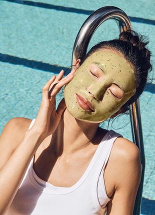 Маска для лица green tea mask | aceology beauty3 фото