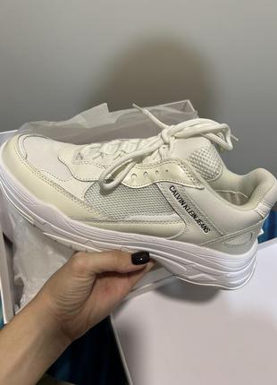 Оригинальный кроссовки calvin klein jeans 40 р sneakers сникерсы 25,5