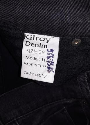 Джинсы джинси женские  размер 44 / 10 не стрейчевые черные мом4 фото