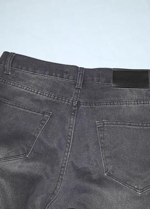 Джинсы джинси женские  размер 44 / 10 не стрейчевые черные мом5 фото