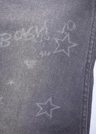 Джинсы джинси женские  размер 44 / 10 не стрейчевые черные мом7 фото