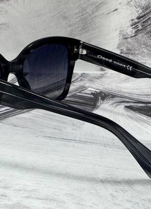 Солнцезащитные очки женские классические с линзами градиент оправа ацетат с широкими дужками4 фото