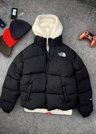 Зимний пуховик the north face унисекс