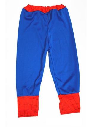 Маскарадный костюм спайдермен синий (на рост 110-120)4 фото
