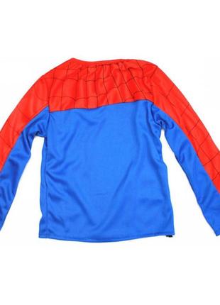 Маскарадный костюм спайдермен синий (на рост 110-120)2 фото