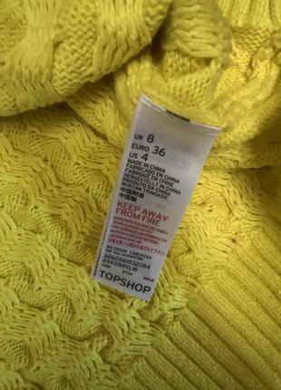 Кофта свитер женская классная красивая желтая теплая красивая5 фото