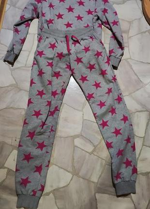 Пижама женская в звездах, ткань вискоза , размер xl, made in turkey1 фото