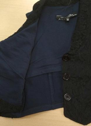 Жилет, кружевной, d-zine jeans, на девочку, 152, 1586 фото