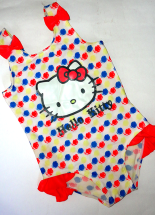 Сдельный купальник mothercare 4-5 лет hello kitty