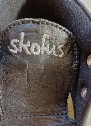 Детские кожаные ботинки skofus8 фото