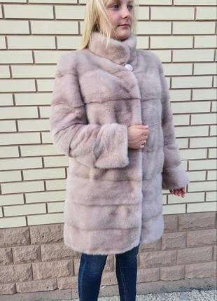 Шикарная норковая шуба трансформер