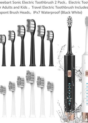 Зубные электрические щетки sonic cleaning toothbrush2 фото