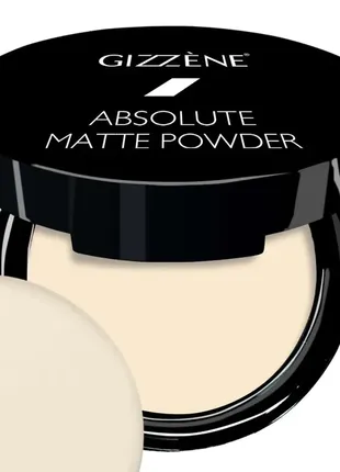 Матова пудра gizzene absolute matte powder № 03, natural ivory (3023778)