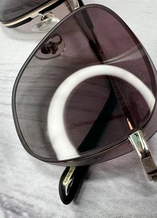 Сонцезахисні окуляри унісекс гекса з тонкими металевими дужками5 фото