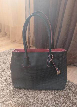 Брендова сумка nina ricci balenciaga до 13.04 з перфорованої шкіри