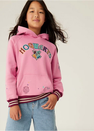 Теплая кофта толстовка с начесом, harry potter от marks & spenser. 158 сост. нового