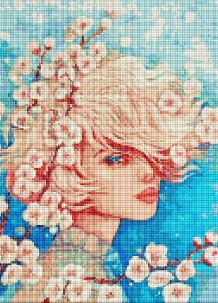 Алмазна мозаїка "аромат весни" ©lesya_nedzelska_art amo7543 ідейка 40х50 см
