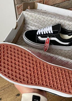 Кеди vans old skool black/white5 фото