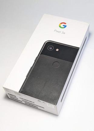 Коробка google pixel 3a black