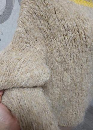 Оверсайз светр з вовни альпаки4 фото