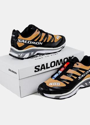 Кроссовки мужские salomon xt-4 fenugreek brown