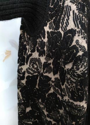 Twin -set lingerie мохеровый кардиган бохо накидка цветочный принт /6568/5 фото