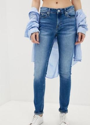 Брендовые джинсы скини calvin klein jeans body slim оригинал !5 фото