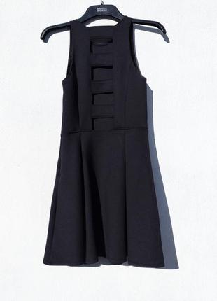 Стильное чёрное платье abercrombie & fitch3 фото