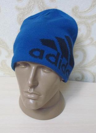 Тепла шапка adidas3 фото