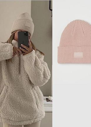 Пудровая шапочка h&m