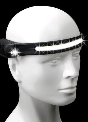 Ліхтарик налобний гнучкий led