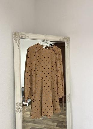 Нереально красива сукня в горох h&m