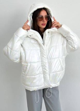 Жіноча зимова куртка,балонова,женская зимняя куртка балоновая,коротка куртка з капюшоном на зиму,пуфер4 фото