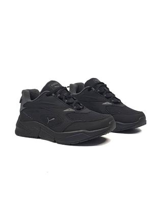 Мужские термо кроссовки puma rs-fast thermo black внутри байка.10 фото