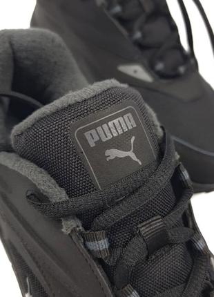 Мужские термо кроссовки puma rs-fast thermo black внутри байка.3 фото