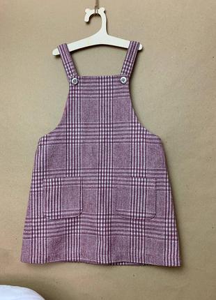 Сарафан в клетку next
