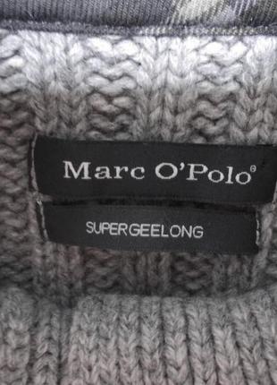 Кофта кардиган светло-серая шерсть merino super geelong 'marc o polo' 46-48р5 фото