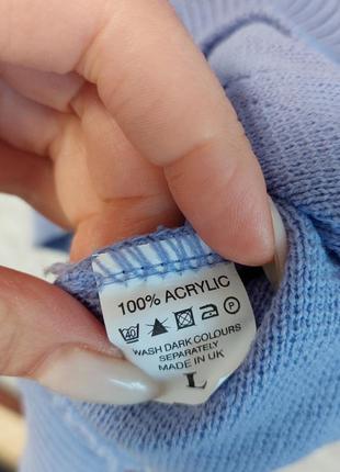 Винтаж! винтажная акриловая сиреневая с коротким рукавом кофточка merry gold london (40 ра...