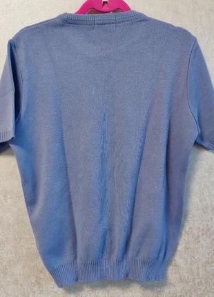 Винтаж! винтажная акриловая сиреневая с коротким рукавом кофточка merry gold london (40 ра...