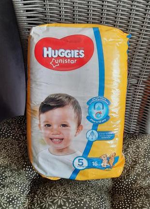 Памперс, подгузники huggies 5