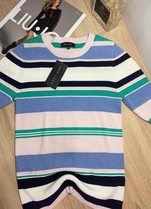 Женская кофта водолазка в полоску new look2 фото