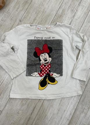 Лонгслив minnie mouse disney