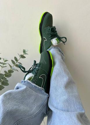Nike sb dunk “green lobster” premium женские кроссовки 36-42 зеленые5 фото