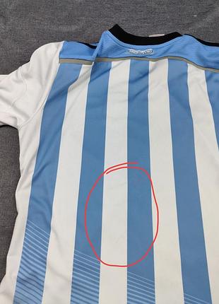 Футбольна футболка argentina 2013 2015 home football shirt soccer jersey adidas g74569 sz s9 фото