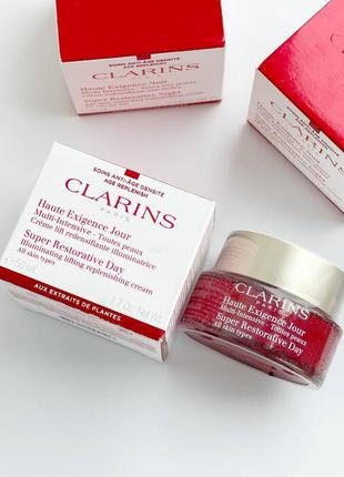 Відновлюючий денний крем - clarins super restorative day cream