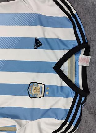 Футбольна футболка argentina 2013 2015 home football shirt soccer jersey adidas g74569 sz s3 фото